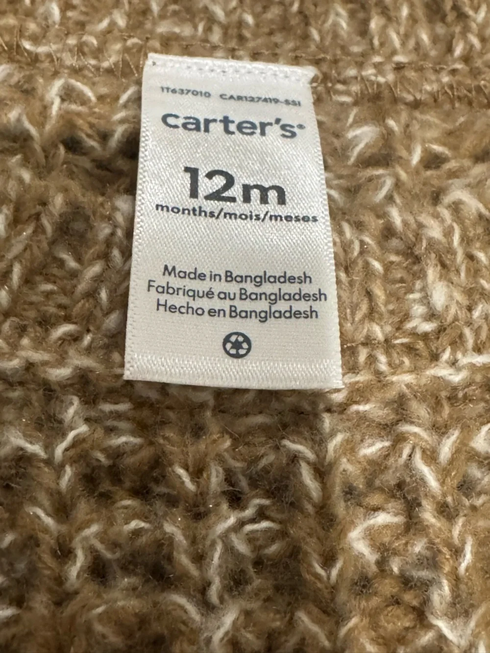 Baby sweater